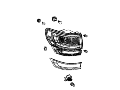 Jeep Grand Cherokee Back Up Light - 68316192AA