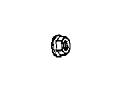 Jeep 6502524 NUT Hex Lock M8x1.25