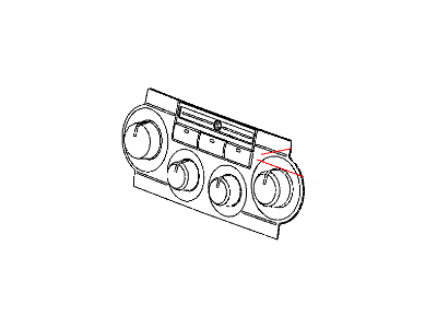 Mopar 55037980AC Control Auto Temperature Control