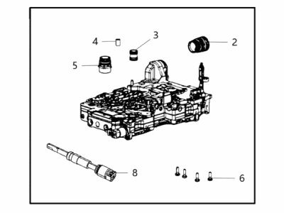Ram Valve Body - R8259301AC