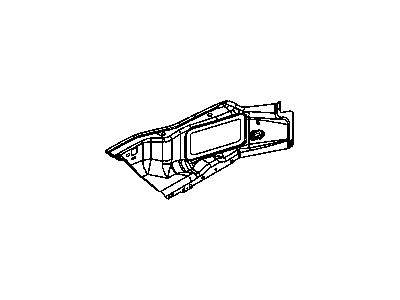 Jeep 55396442AB EXTENSION Body Side Aperture