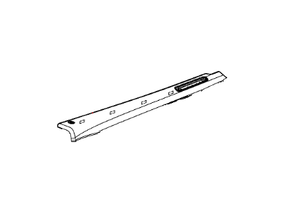 Mopar 1JR12DX9AI Panel Front Door