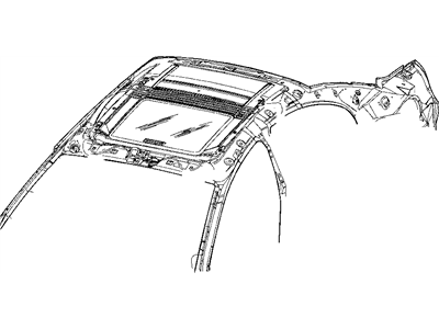 Dodge 5008063AB HOSE Sunroof Drain