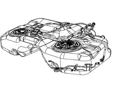 Jeep 5147139AB TANK Fuel