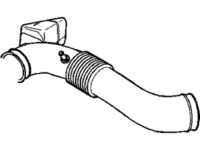 Chrysler Sebring Air Intake Coupling - MR323265
