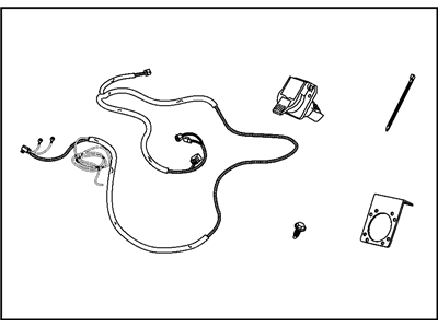 Jeep 82210214 WIRING KIT Trailer Tow - 7 Way