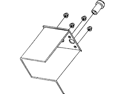 Chrysler 4695872 CANISTER, Vapor