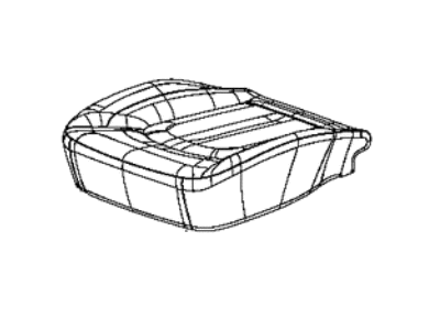 Mopar 7BD53LA3AA Cover Front Seat Cushion