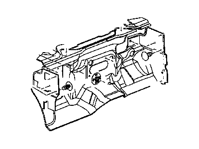 Chrysler 55361114AC SILENCER Dash Panel