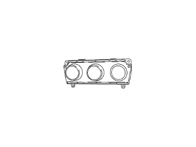 Mopar 68197433AB Heater Control