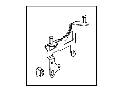 Mopar 68158624AB Mount Bracket, Lower