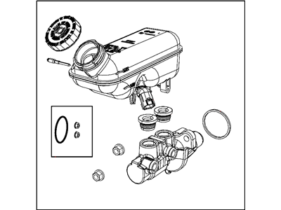 Ram 4581491AD MASTER CYLINDER Brake