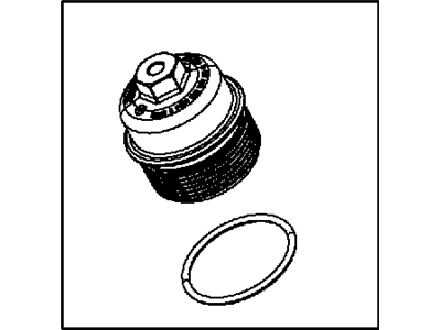 Jeep 68191350AA CAP KIT Oil Filter Housing