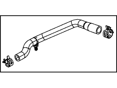 Ram 68057473AC HOSE Oil Cooler Outlet Includes Clamps