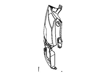 Mopar 5VW88TZZAA Fascia Rear Upper