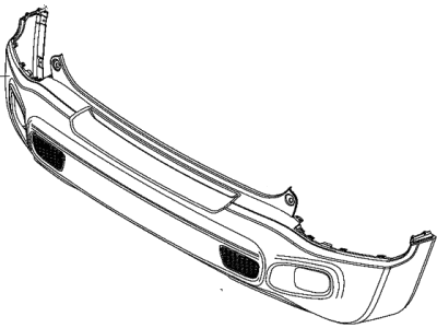 2017 Jeep Renegade Bumper - 5VX04LXHAA
