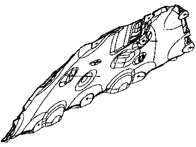 Chrysler 5152085AA SILENCER Hood