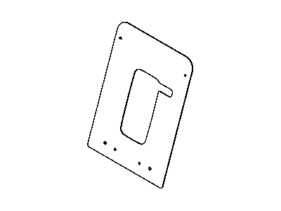 Dodge 68142906AA PANEL Rear Seat Back