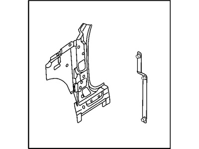 Chrysler 5140026AA PANEL Cowl Side