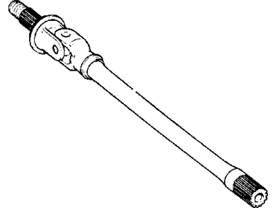 Dodge 5015209AB SHAFT Axle