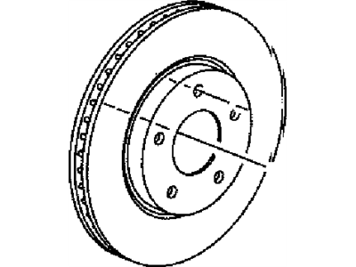 Mopar 5105514AA Rotor, Front