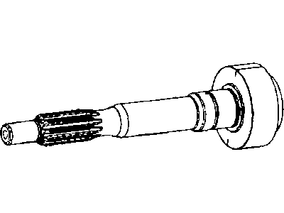 Dodge 5143849AA SHAFT Input