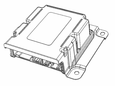Ram 1500 Air Bag Control Module - 68473844AA