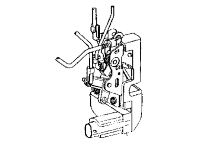 Chrysler Voyager Door Latch Assembly - 4717471AB