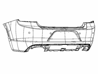 Mopar 68488594AA Fascia Rear Upper