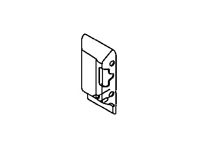 Jeep 55395100AA COVER Tailgate Latch