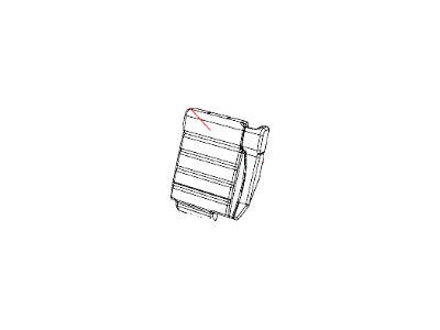 Mopar 1VT65JA6AA Cover Rear Seat Back Left