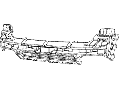 Mopar 57010120AC Absorber, Front