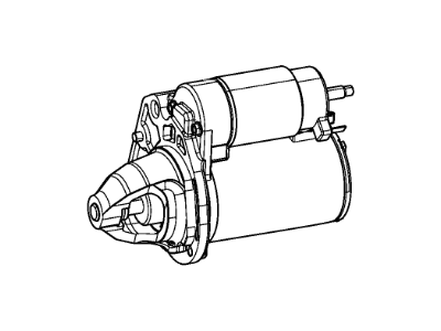 Mopar 56029615AB Starter Engine