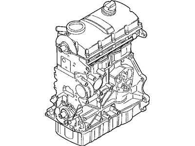Chrysler 68034258AA ENGINE Long Block See Note For Important Information
