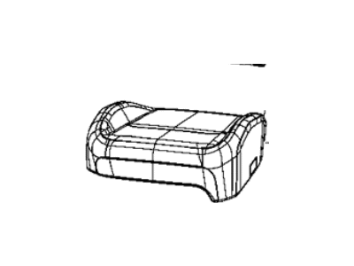 Jeep 6PW86LA3AE COVER Front Seat Cushion