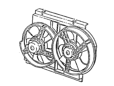 Chrysler New Yorker Fan Motor - 4401498