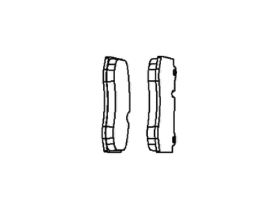 2023 Dodge Durango Brake Pad - 68507583AB
