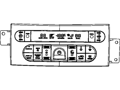2008 Chrysler Pacifica A/C Switch - 5005469AB
