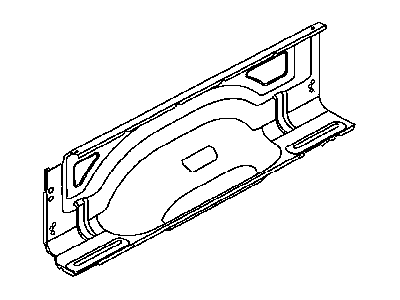 Ram 68175101AA PANEL Box Side Inner