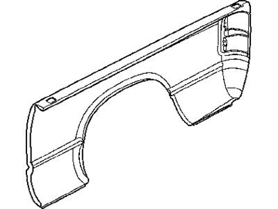 Mopar 55275522AB Panel Box Side Outer