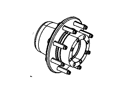 Ram 3500 Wheel Stud - 68088321AA