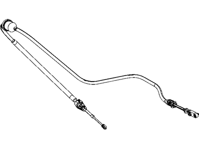 Dodge 4578758AD CABLE Gear Selector