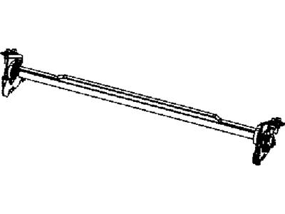 Jeep 68002971AA BRACKET Rear Seat Mount