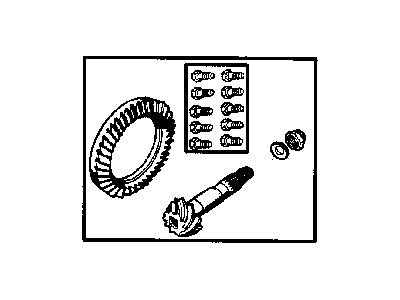 Dodge 4746976 GEAR KIT Ring And Pinion