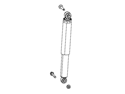 Jeep 68383631AB SHOCK ABSORBER KIT Suspension Front
