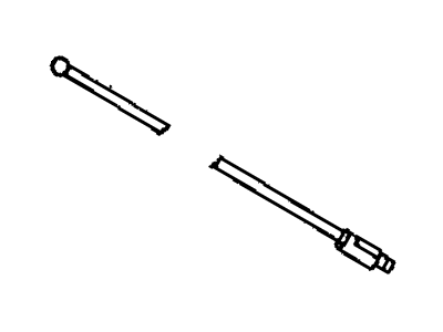 Jeep Antenna Mast - 56009081AC