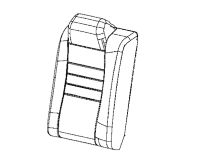 Dodge 5XZ58DX9AA COVER Rear Seat Back Right