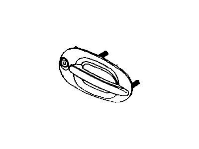 Dodge Caravan Door Handle - QK01VMT