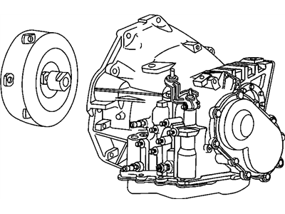 Dodge 5019914AA TRANSAXLE PACKAGE WITH TORQUE CONVERTER