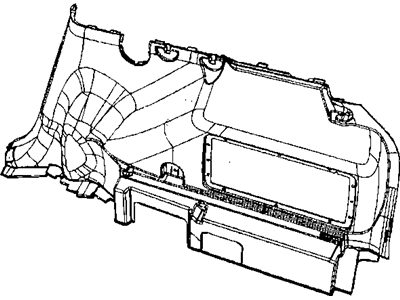 Jeep YF66XDVAM PANEL Quarter Trim
